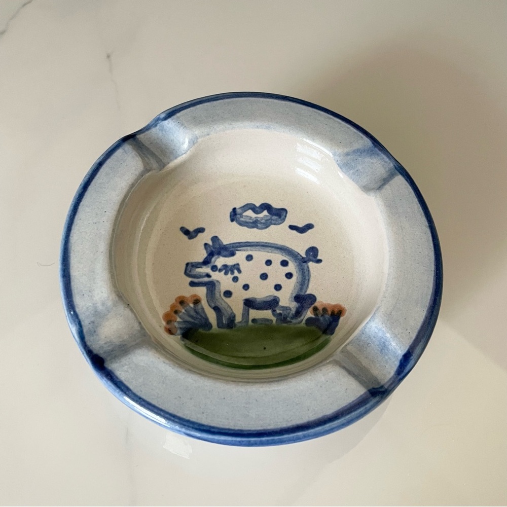 Pig Ashtray by M.A. Hadley